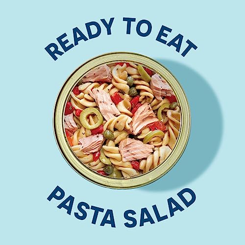 Wild Planet Ready-To-Eat Wild Tuna Pasta Salad With Organic Red Peppers, Tomatoes & Green Olives, 5.6oz (Pack Of 1)